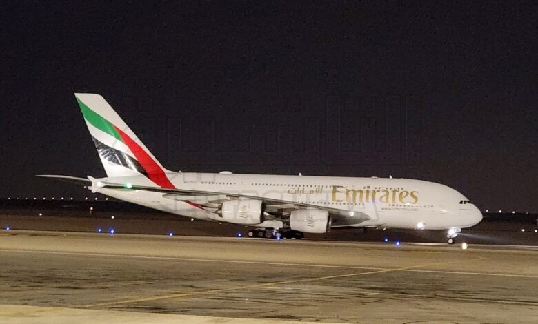 ثلاث رحلات لطيران الإمارات بطائرات إيرباص A380 يومياً إلى القاهرة