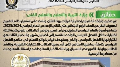 وزارة التربية والتعليم تنفي إلغاء الاختبارات الشهرية في المدارس خلال العام الدراسي 2023/2024