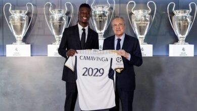 ريال مدريد يجدد عقد إدواردو كامافينجا حتى 2029 بشرط جزائي كبير جداً