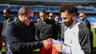 كأس الأمم الأفريقية.. السيسي يطالب منتخب مصر ببذل أقصى الجهد لإسعاد الجماهير